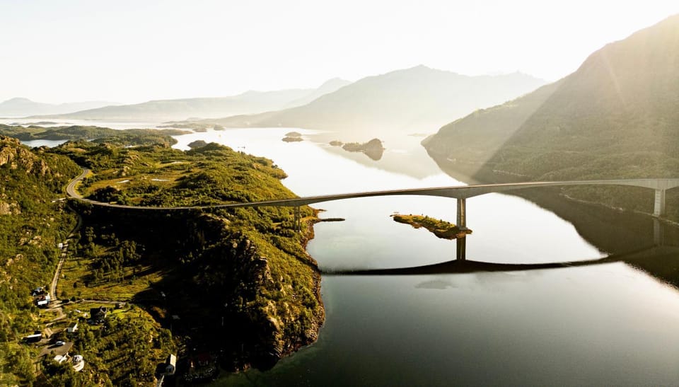 Nearby landmark, Natural landscape, Bird's eye view, Mountain view, Sea view