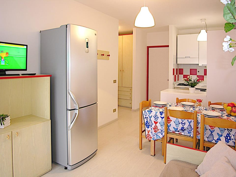 Living room, kitchen