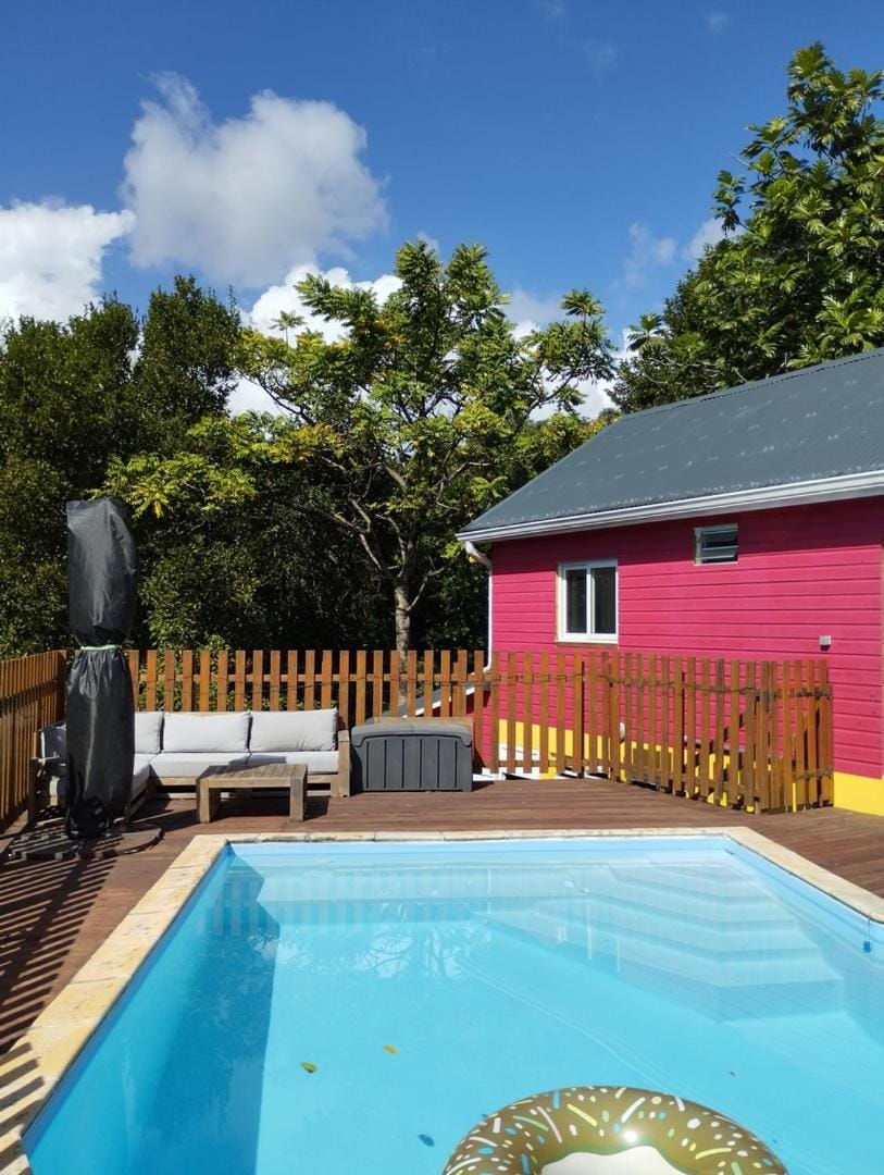 Property building, Patio, Pool view, Swimming pool, Swimming pool