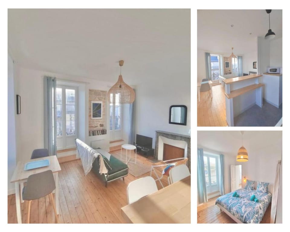 Bed, TV and multimedia, Living room, Photo of the whole room, Dining area, Bedroom, City view, towels, kitchen