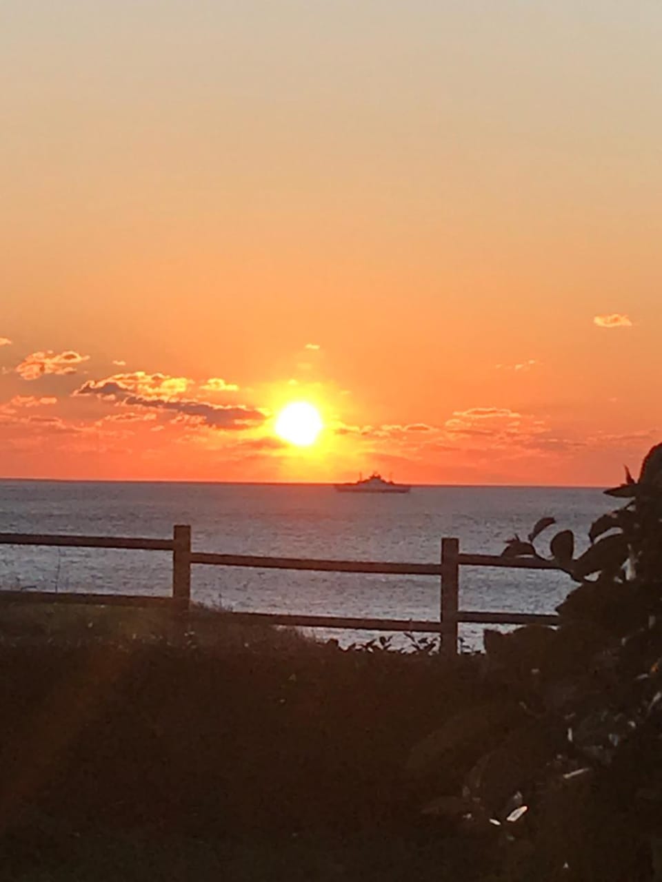 Natural landscape, View (from property/room), Sea view, Sunset