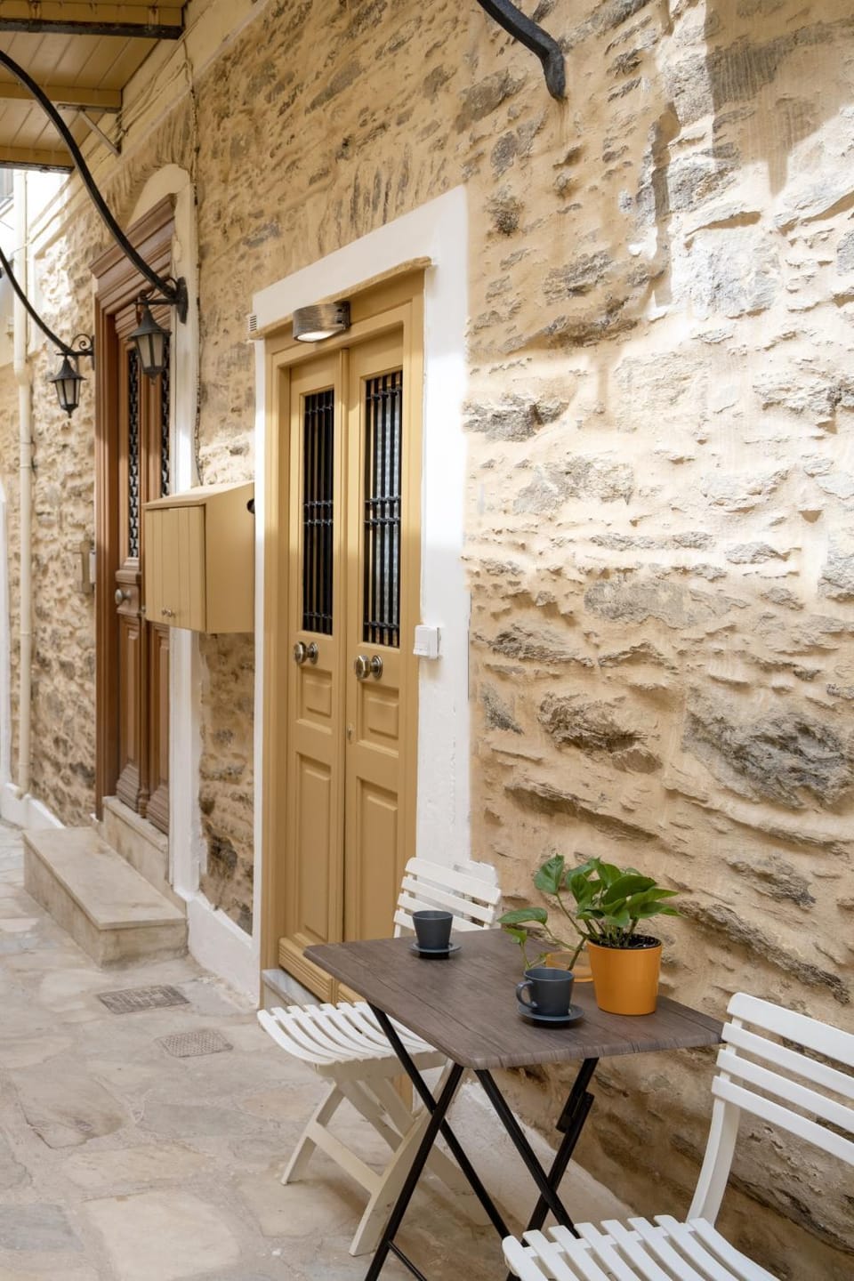 Property building, Patio