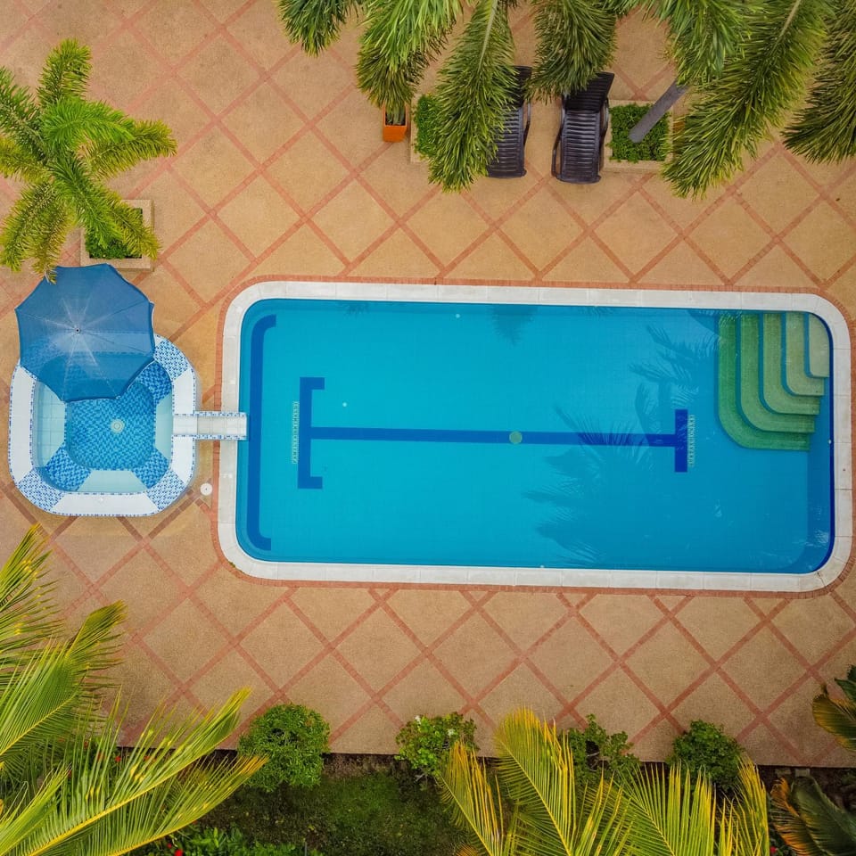 Balcony/Terrace, Pool view, Swimming pool