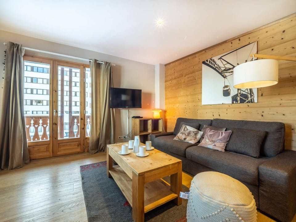 Appartement Tignes 6 pers, skis aux pieds, balcon, animaux acceptés - FR-1-502-479 Apartment in Tignes