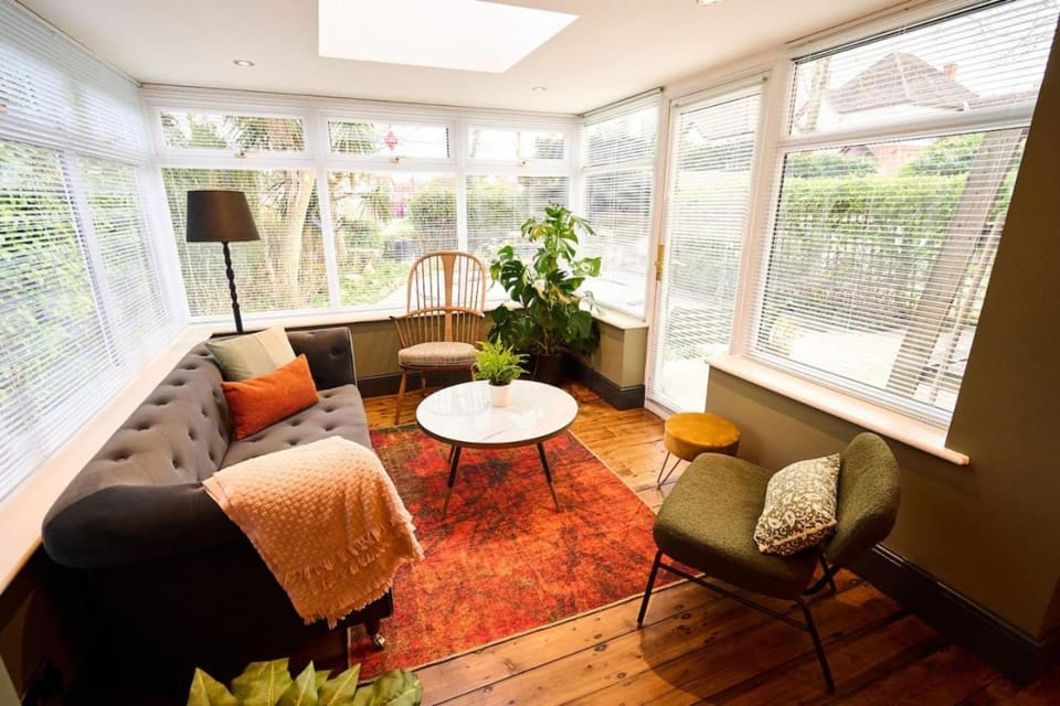 Seating area, Garden view