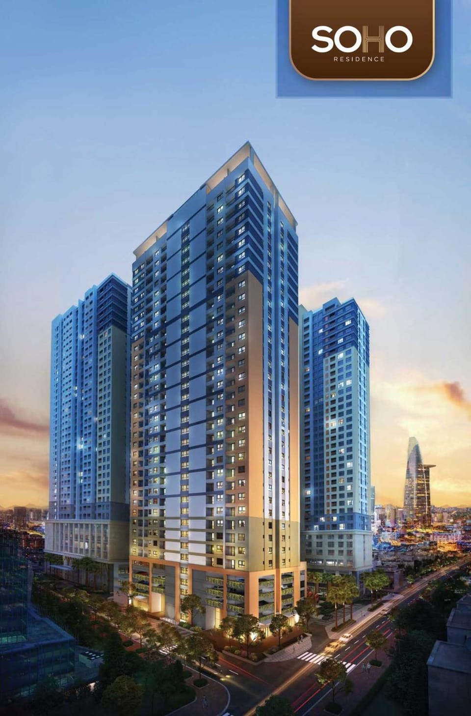 Property building, City view