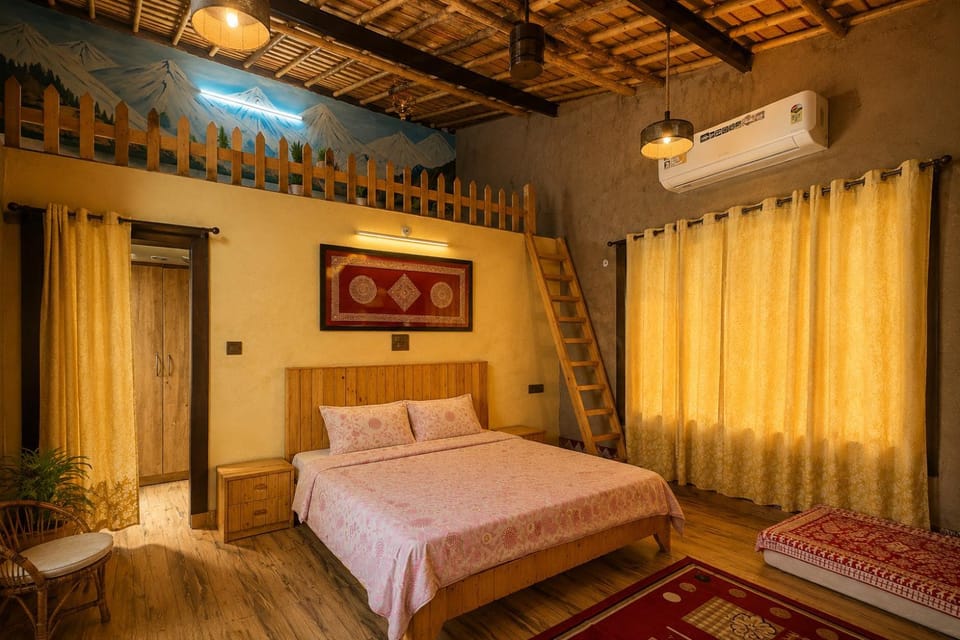Ramashray - Mud House Living House in Uttarakhand