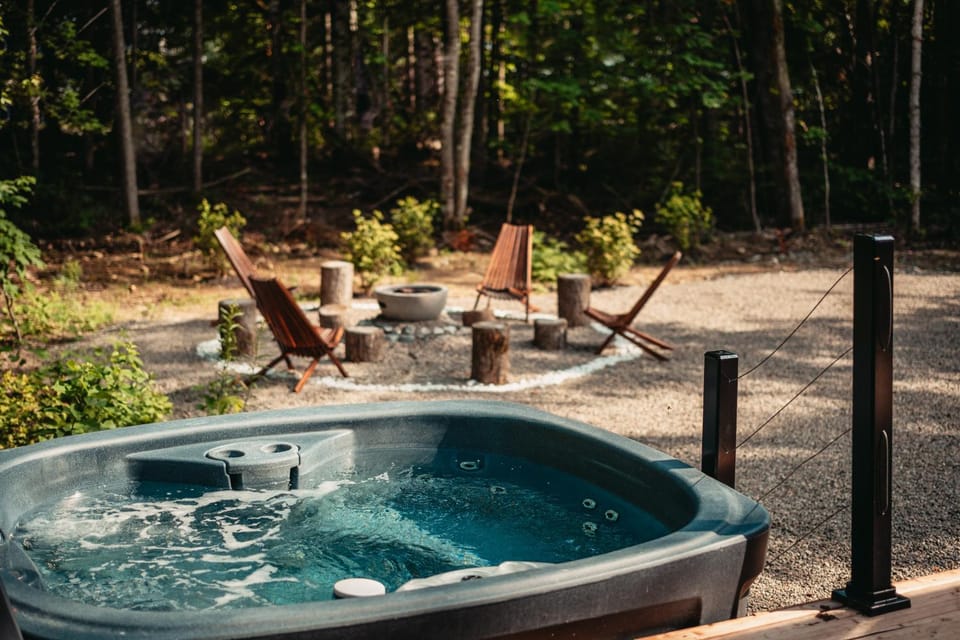 Day, Natural landscape, Hot Tub