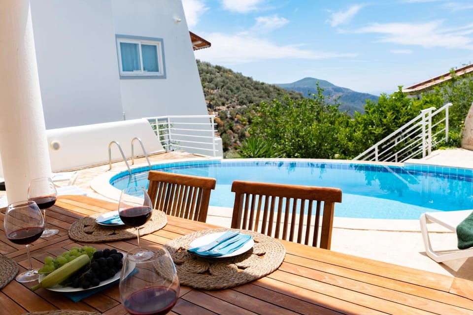 Dining area, Pool view, Swimming pool