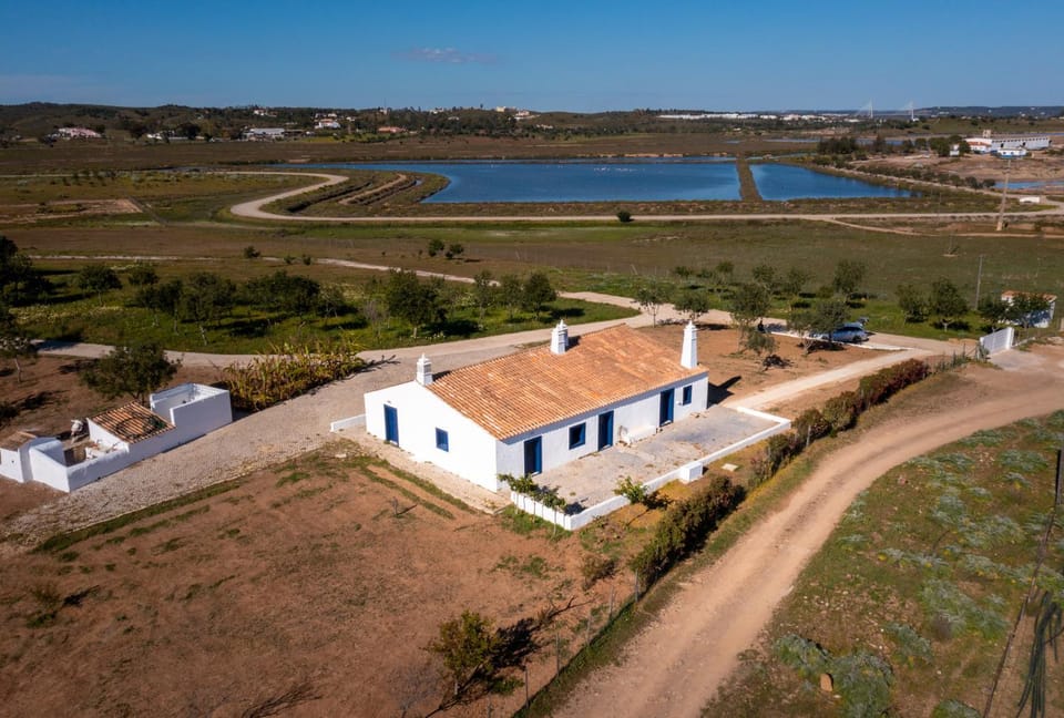 Property building, Natural landscape, Bird's eye view, Lake view