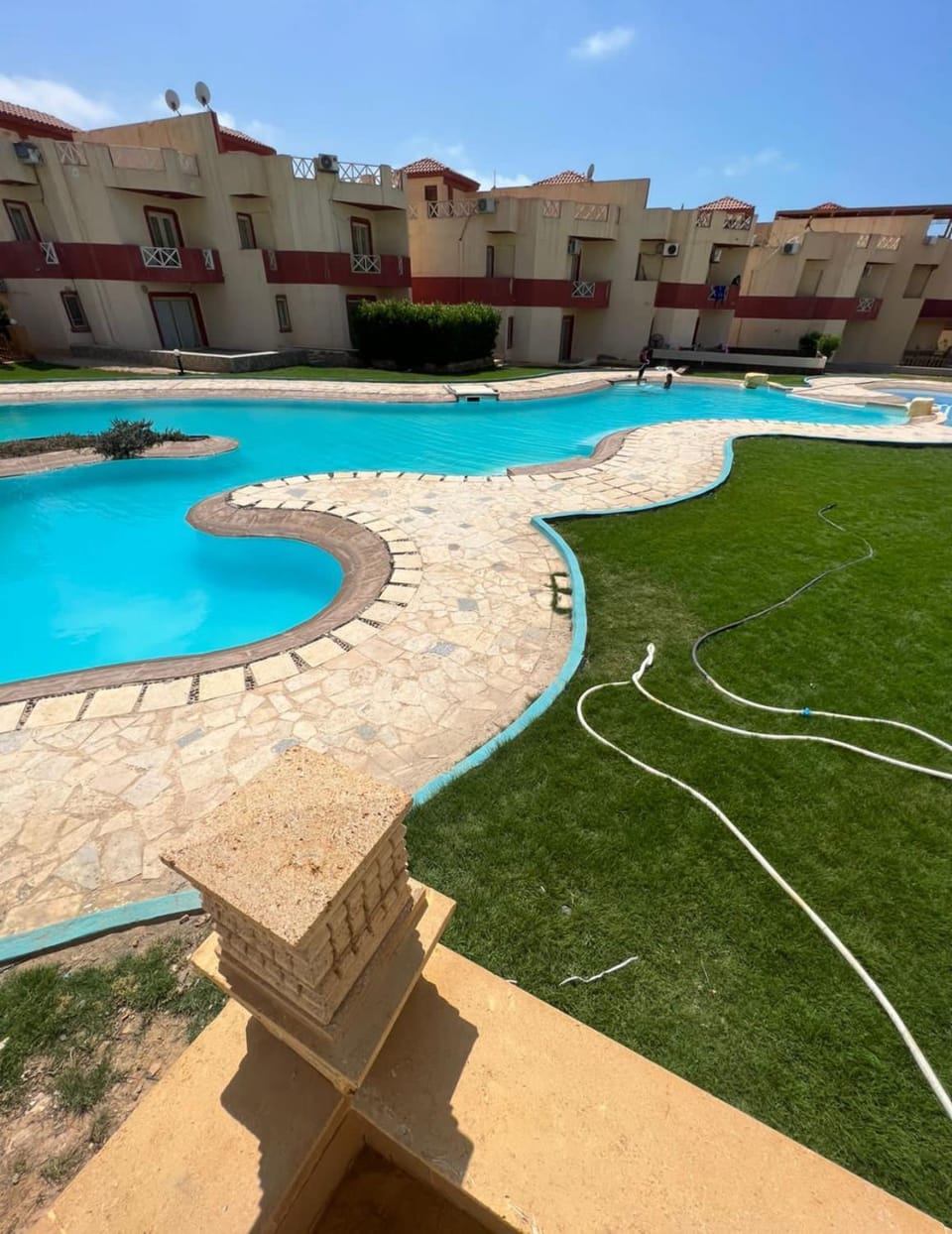 فيلا اول صف بحر مكيفه الساحل Villa in Egypt