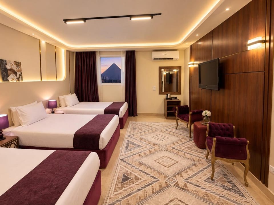 Photo of the whole room, Bedroom, air conditioner