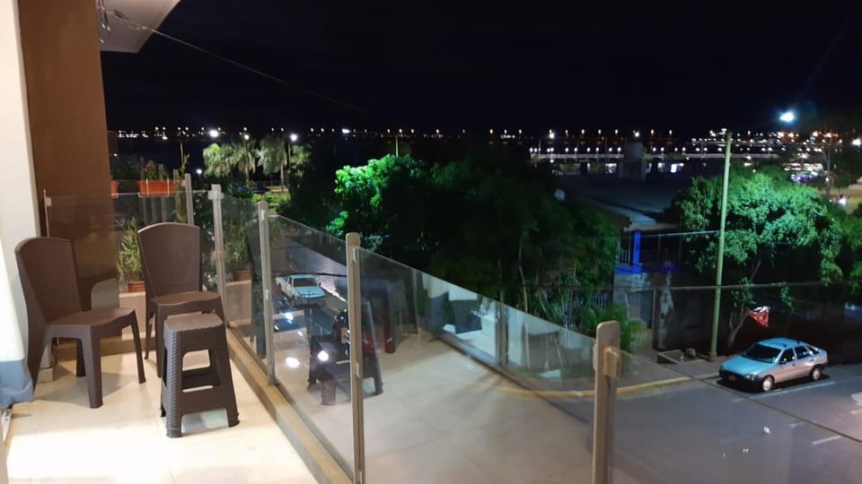 Night, View (from property/room), Balcony/Terrace, City view