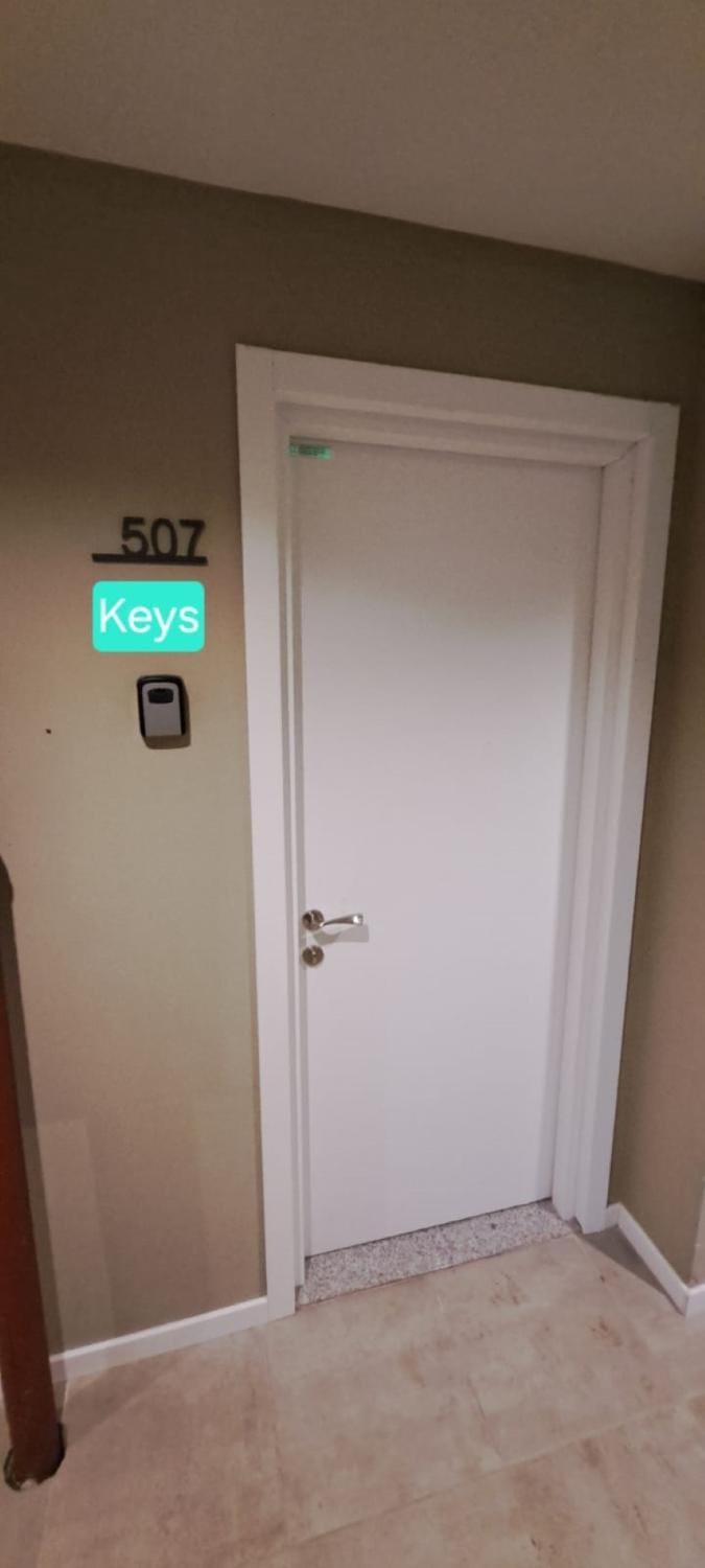 Facade/entrance, microwave
