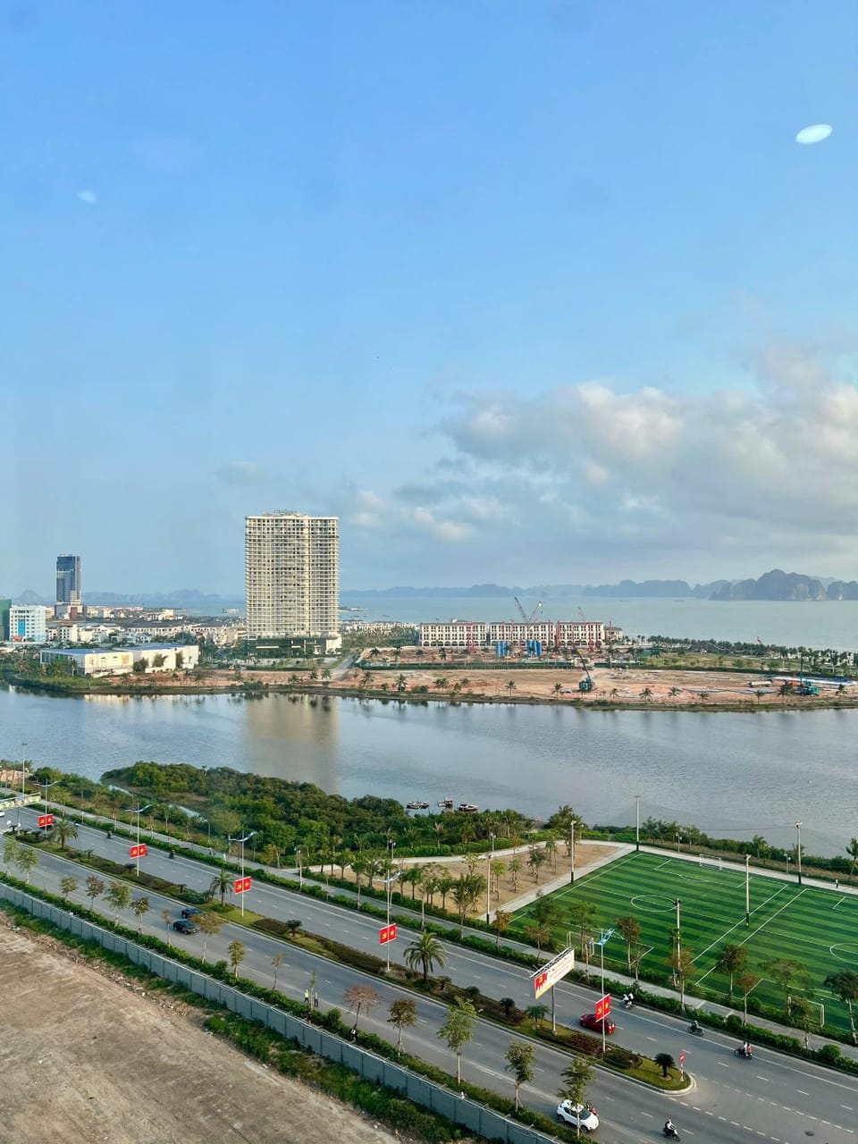 Day, Natural landscape, City view, Sea view