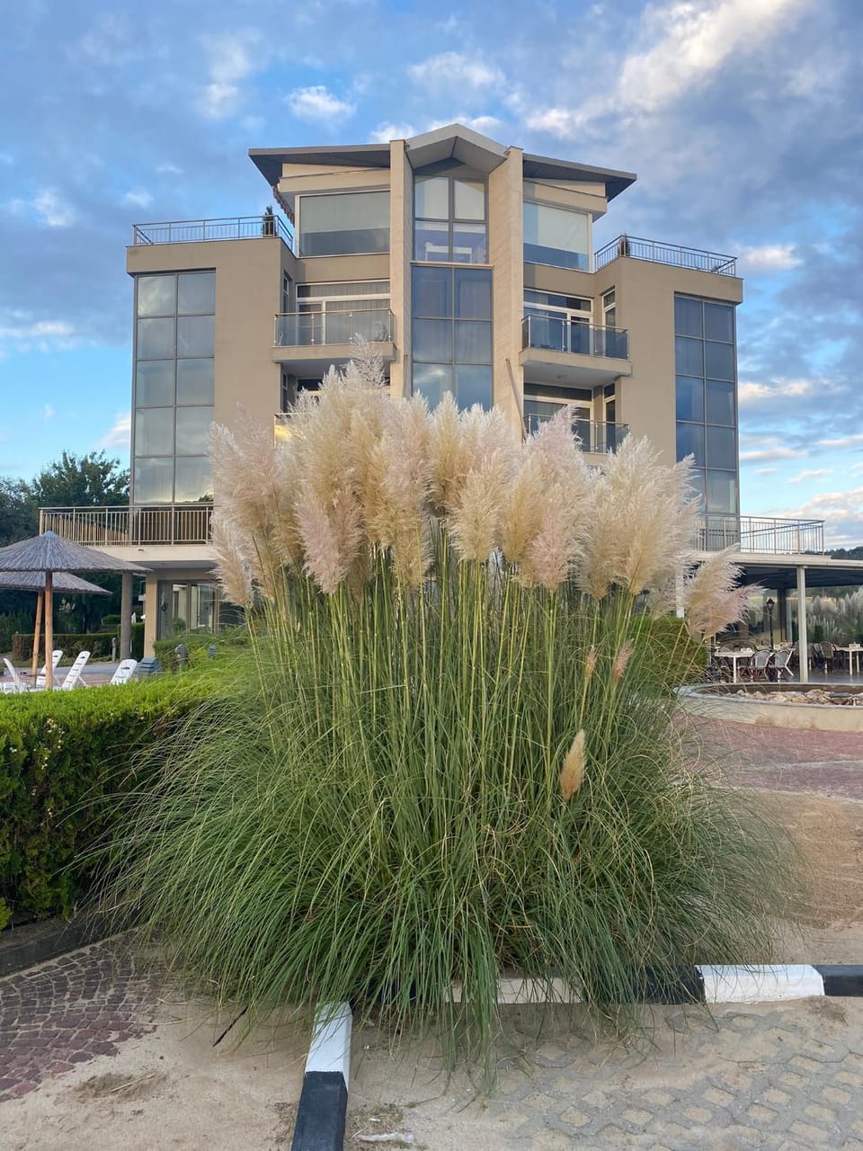Property building, Garden
