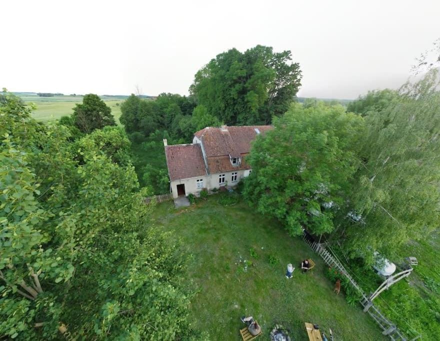 Property building, Bird's eye view, Garden, Garden view