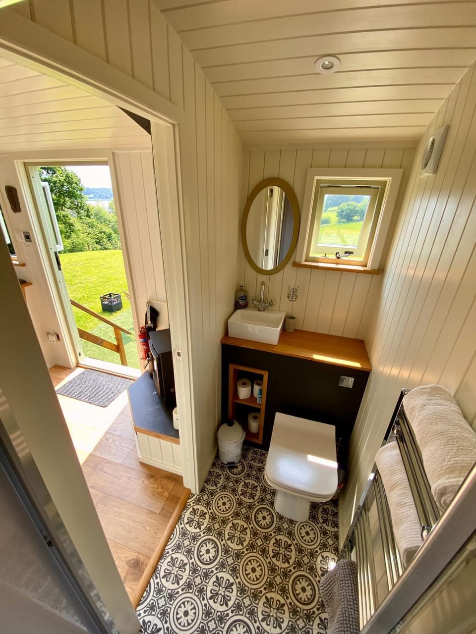 Shepherds Hut, Conwy Valley Campground/ 
RV Resort in Wales