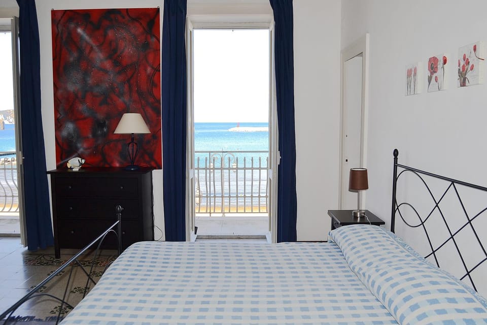 Bed, View (from property/room), Sea view