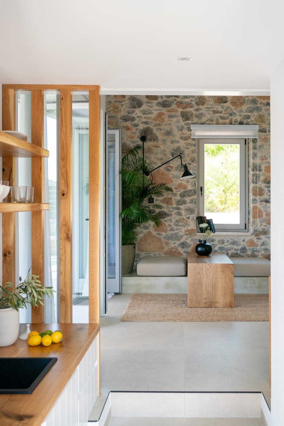 Stone build suite with private pool House in Sporades, Greece