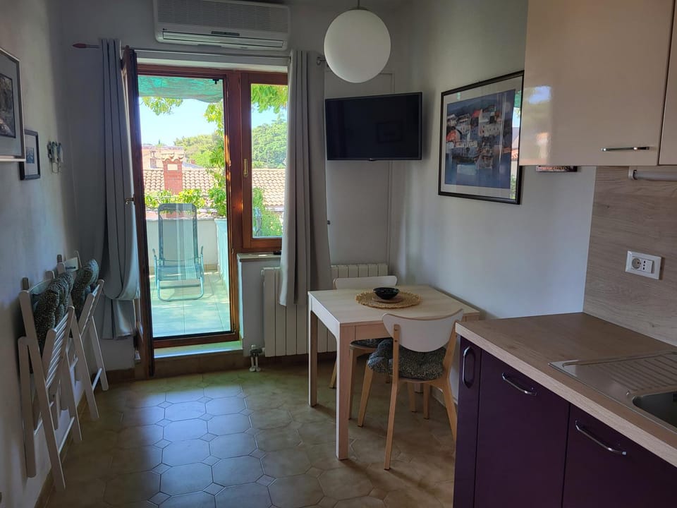 TV and multimedia, Kitchen or kitchenette, Dining area, air conditioner