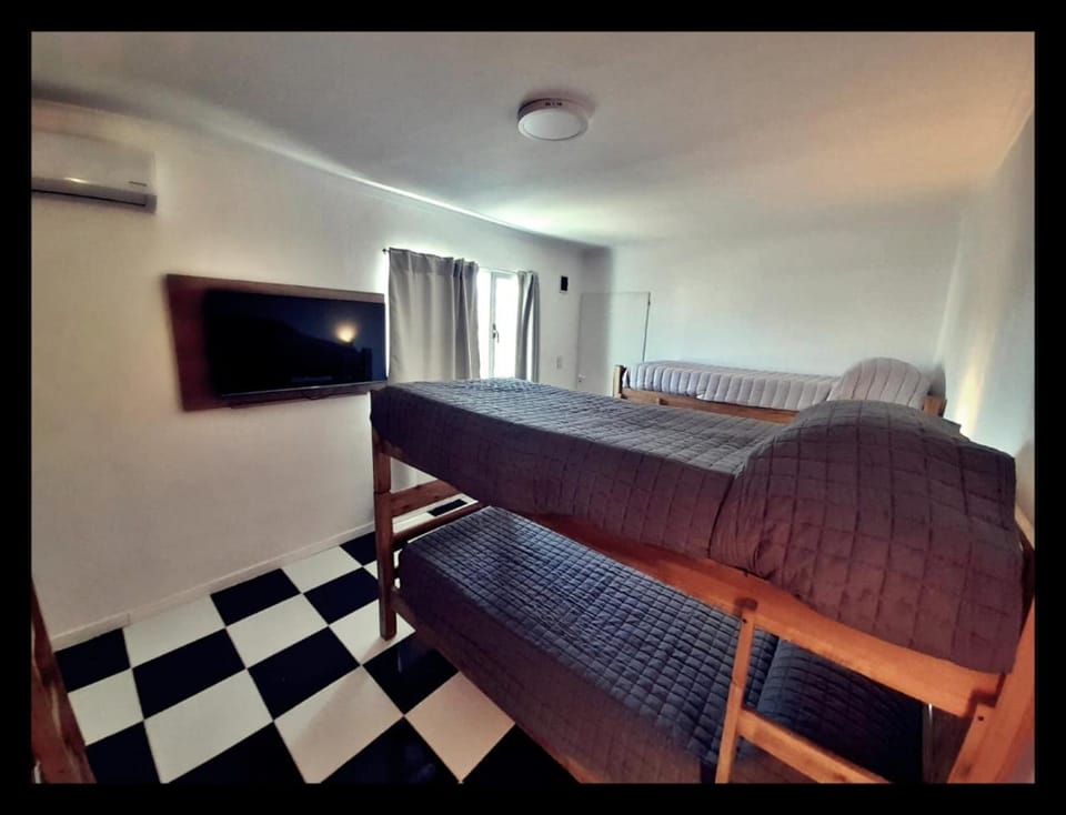Photo of the whole room, Bedroom, air conditioner