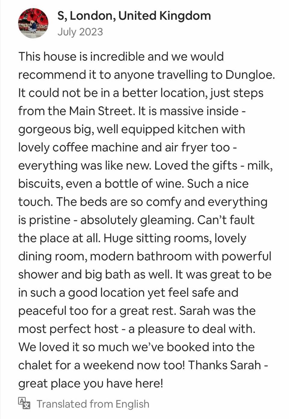 McBride's Bungalow, Chapel Road Dungloe House in County Donegal