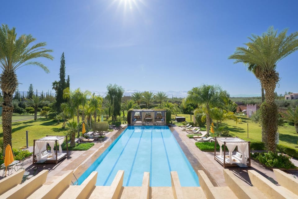 View (from property/room), Balcony/Terrace, Garden view, Mountain view, Pool view