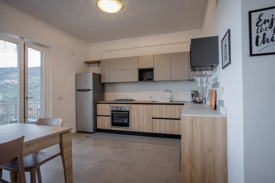 Dining area, dishwasher, oven, stove