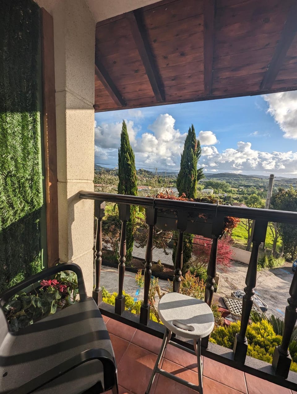 Balcony/Terrace, Garden view, Mountain view