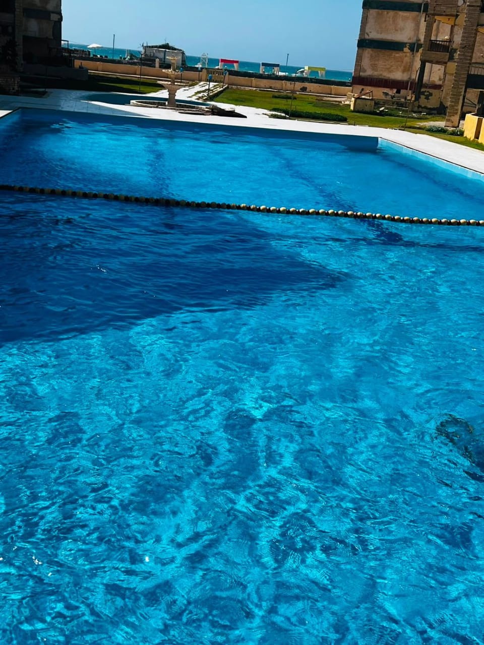 Hotel appartment sea view free wifi 3 bedrooms 2 full bathrooms 4th floor Bellevue village agami alexandria families are preferred available all year days with 5 heavy blankets Apartment in Alexandria Governorate