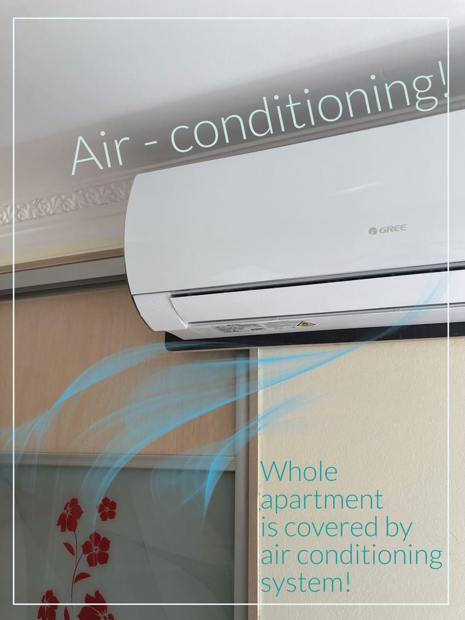 Communal lounge/ TV room, air conditioner