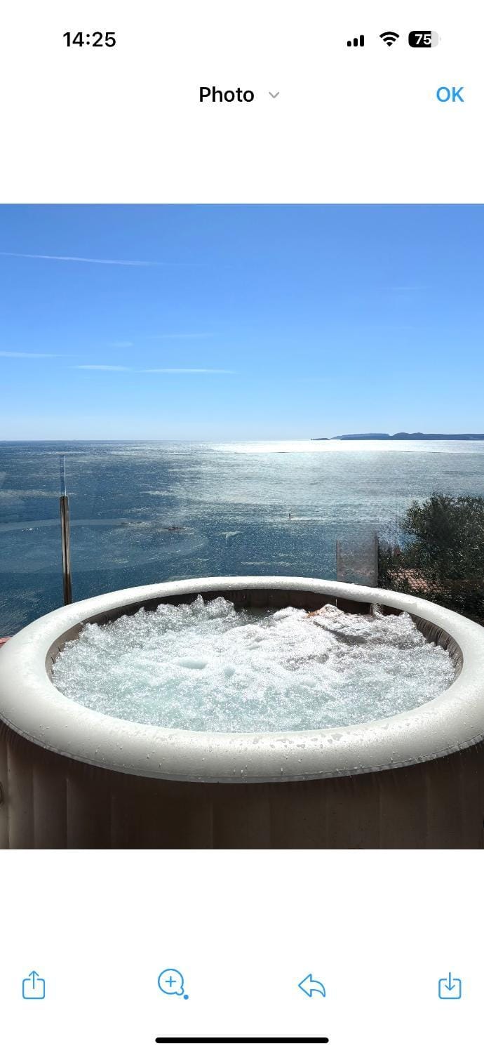 Villa à Canyelles, piscine et SPA à bulles privés , vue panoramique Villa in Roses