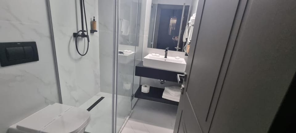Shower, Toilet, Bathroom, towels