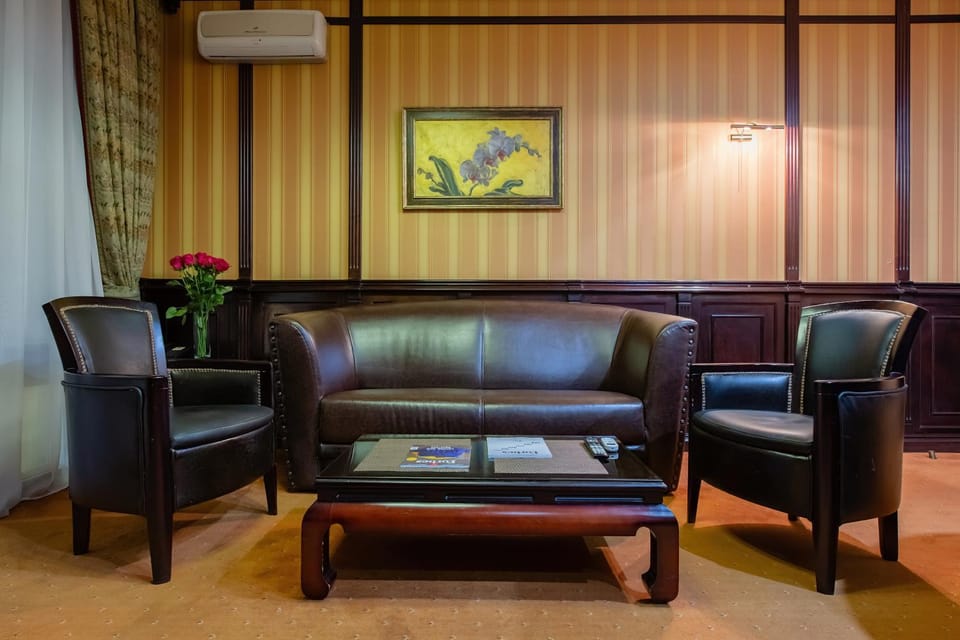 Living room, air conditioner