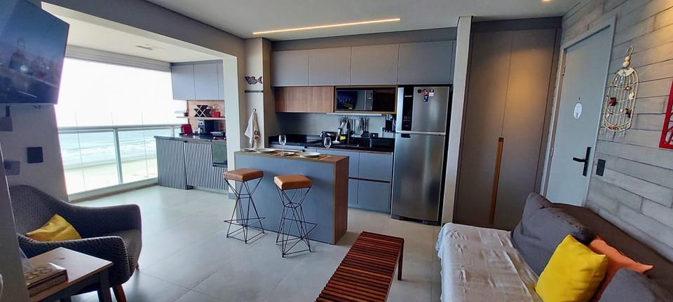 Kitchen or kitchenette, Living room