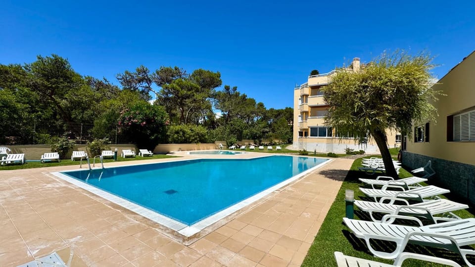 Property building, Garden, Garden view, Swimming pool, sunbed
