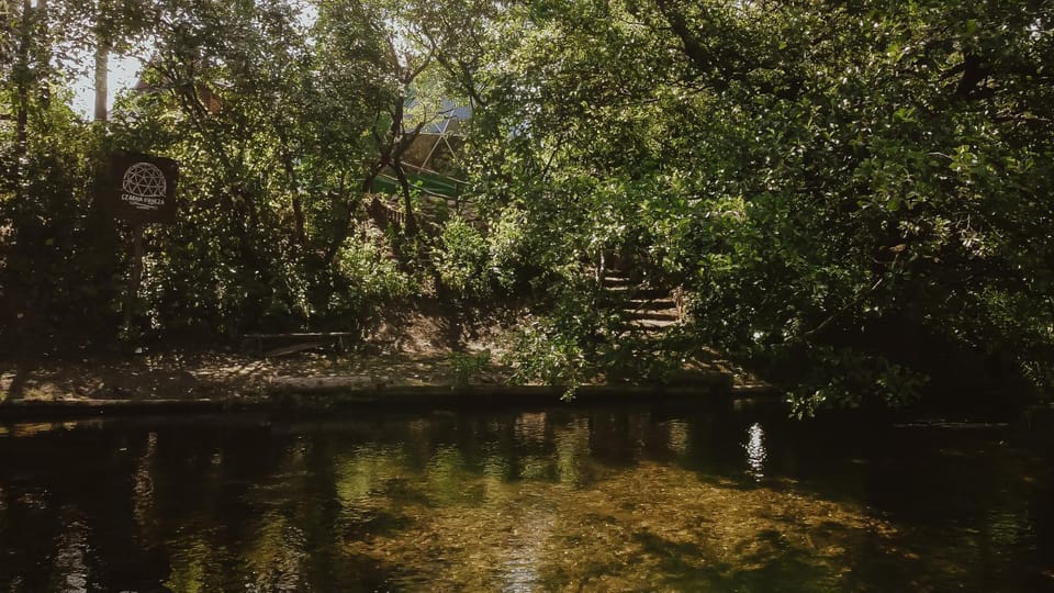 Czarna Hańcza Glamping Luxury tent in Lithuania