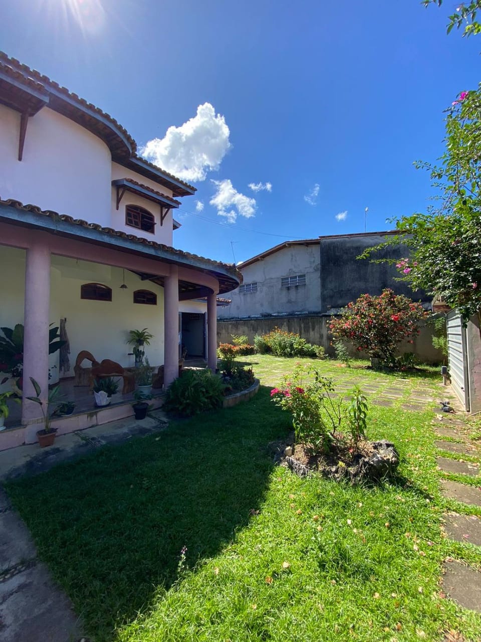 Property building, Garden, Balcony/Terrace, Garden view