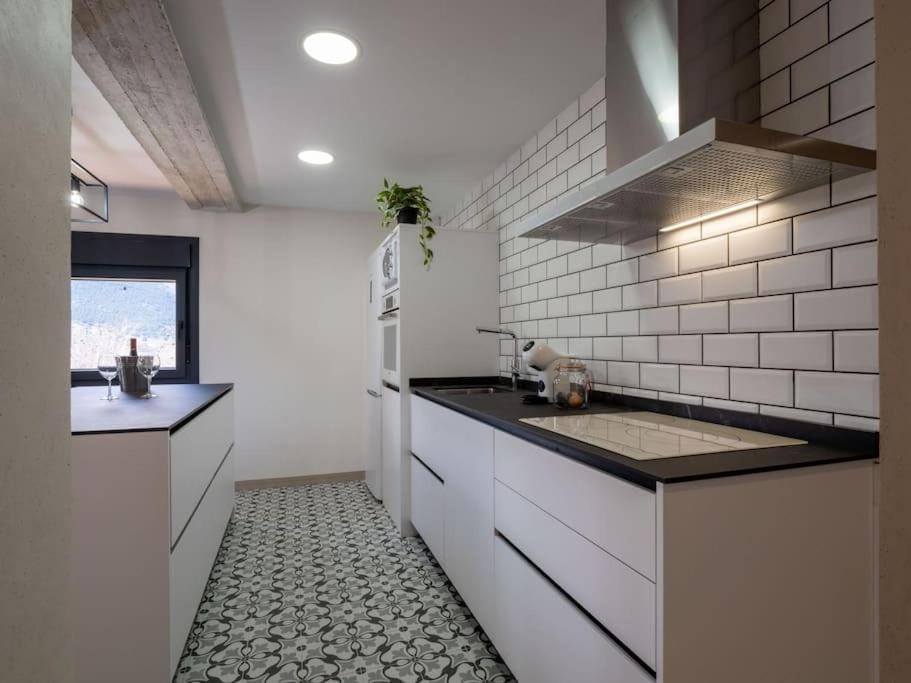Kitchen or kitchenette, dishwasher
