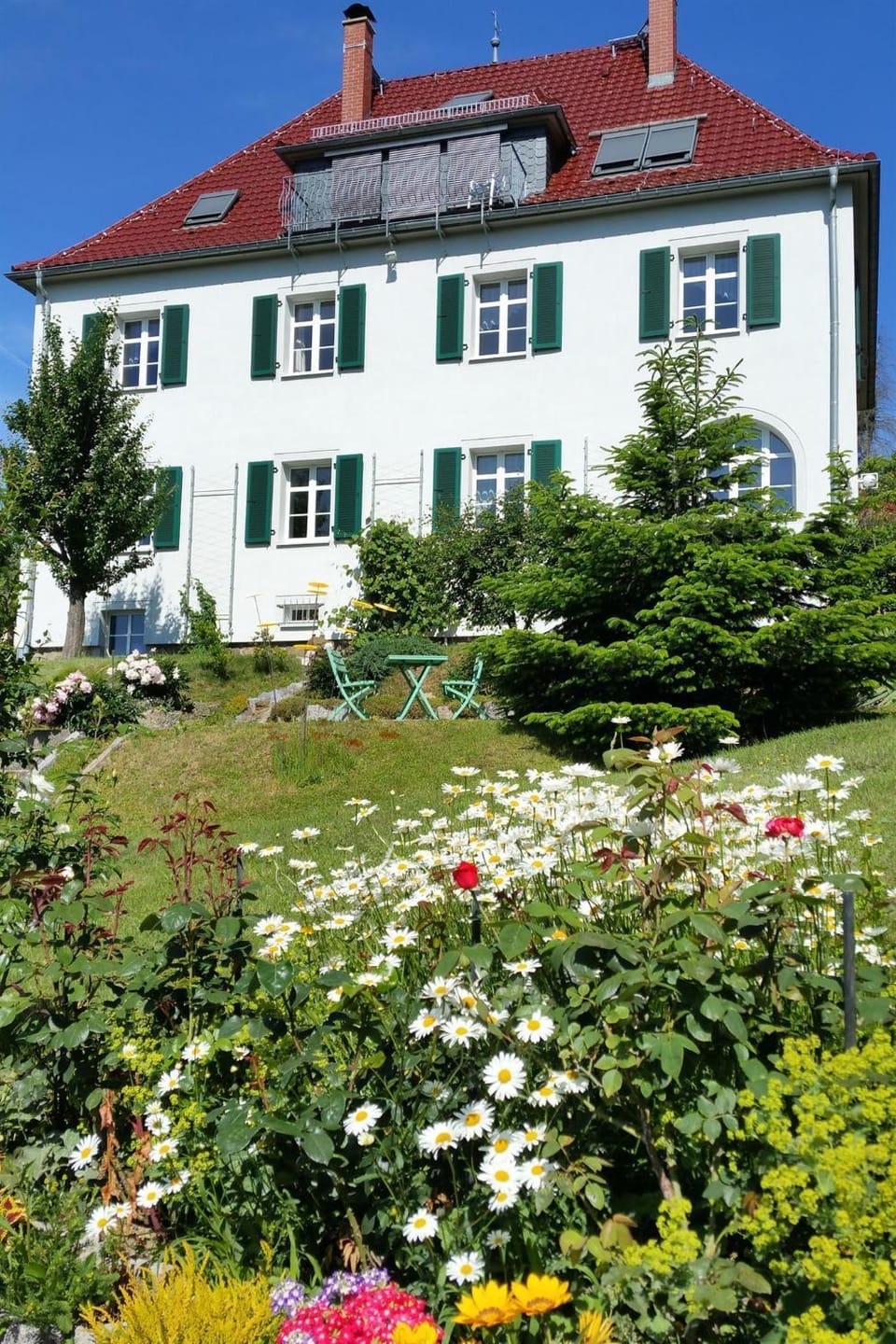 Property building, Day, Garden