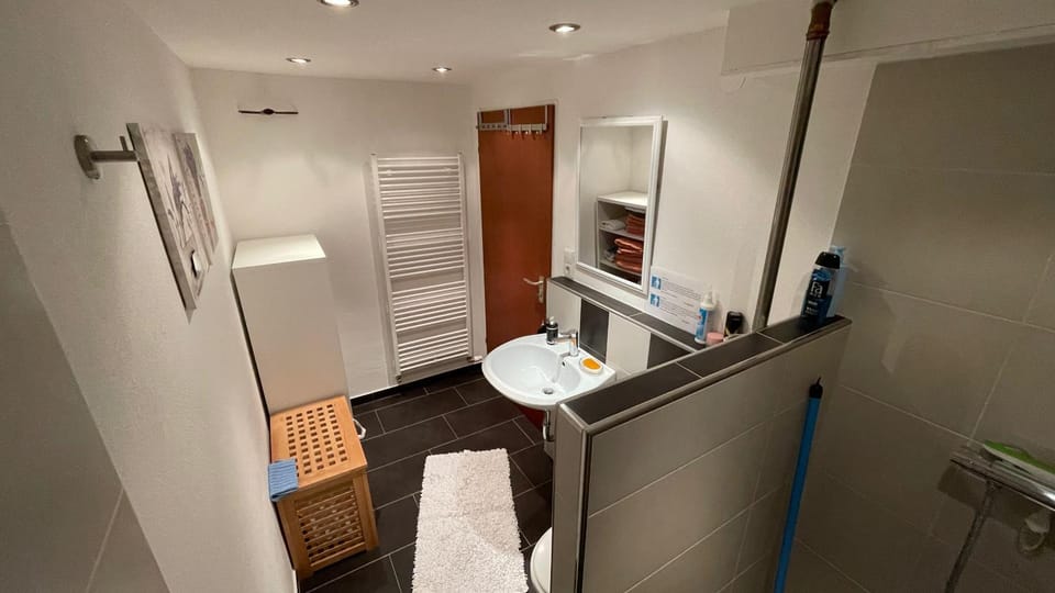 Shower, Bathroom, towels