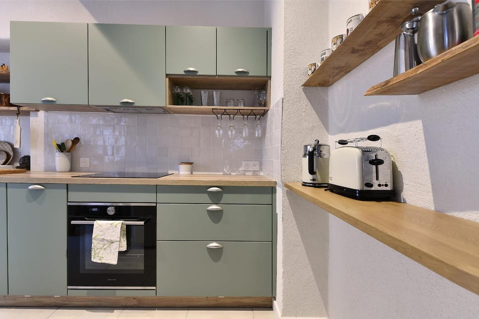 oven, toaster, kitchen