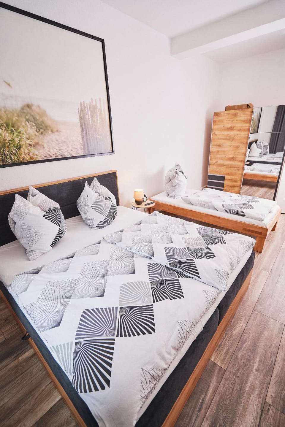 Bed, Bedroom, wardrobe