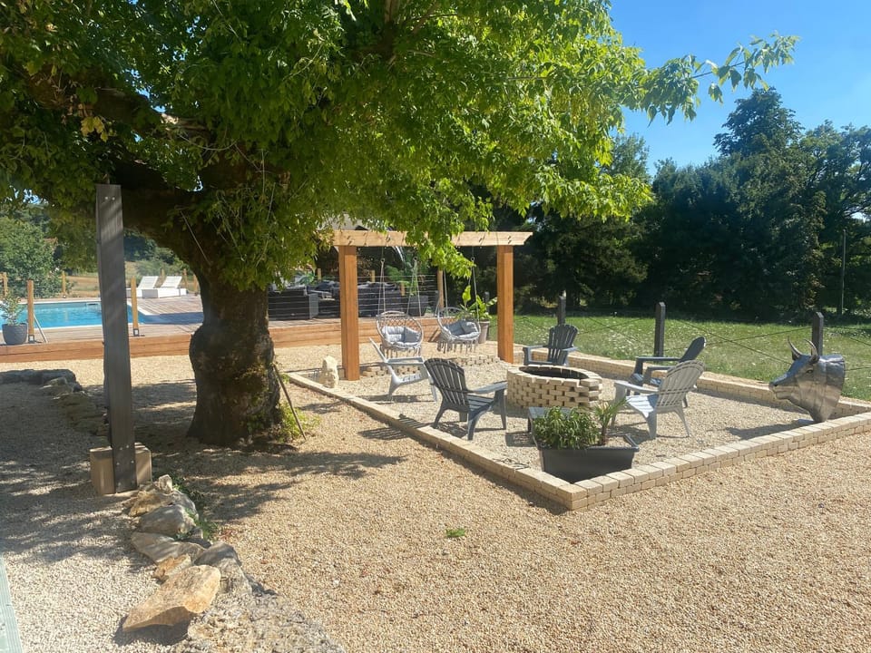 Spring, Garden, Garden view, Pool view, Swimming pool