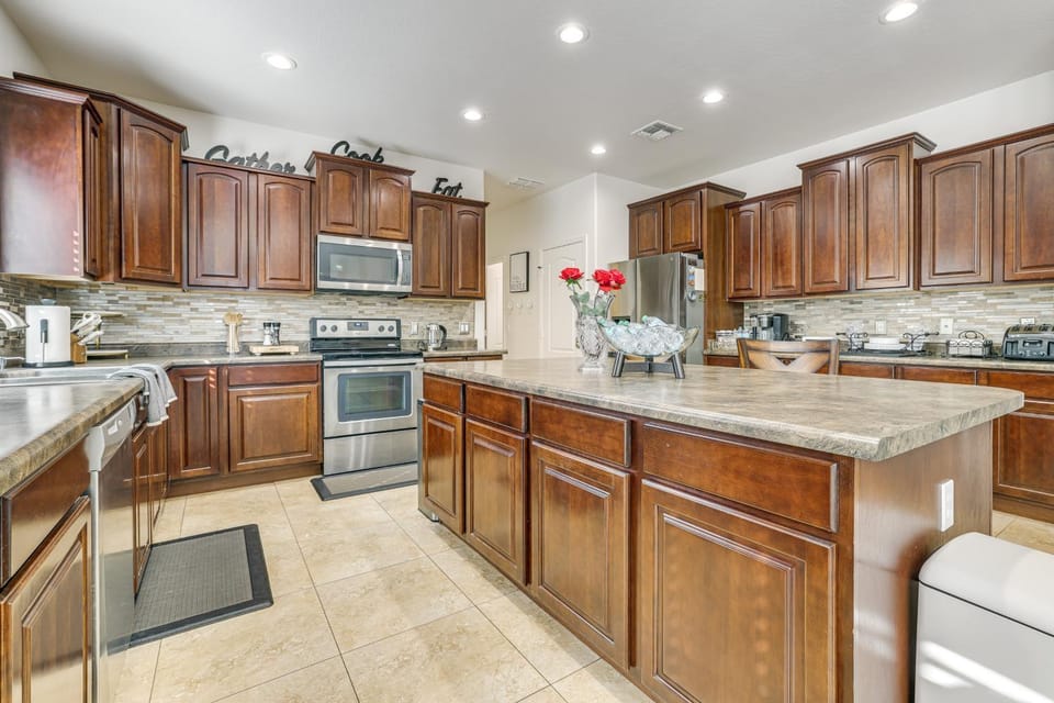 Spacious Surprise Home: Private Yard + Patio House in Surprise