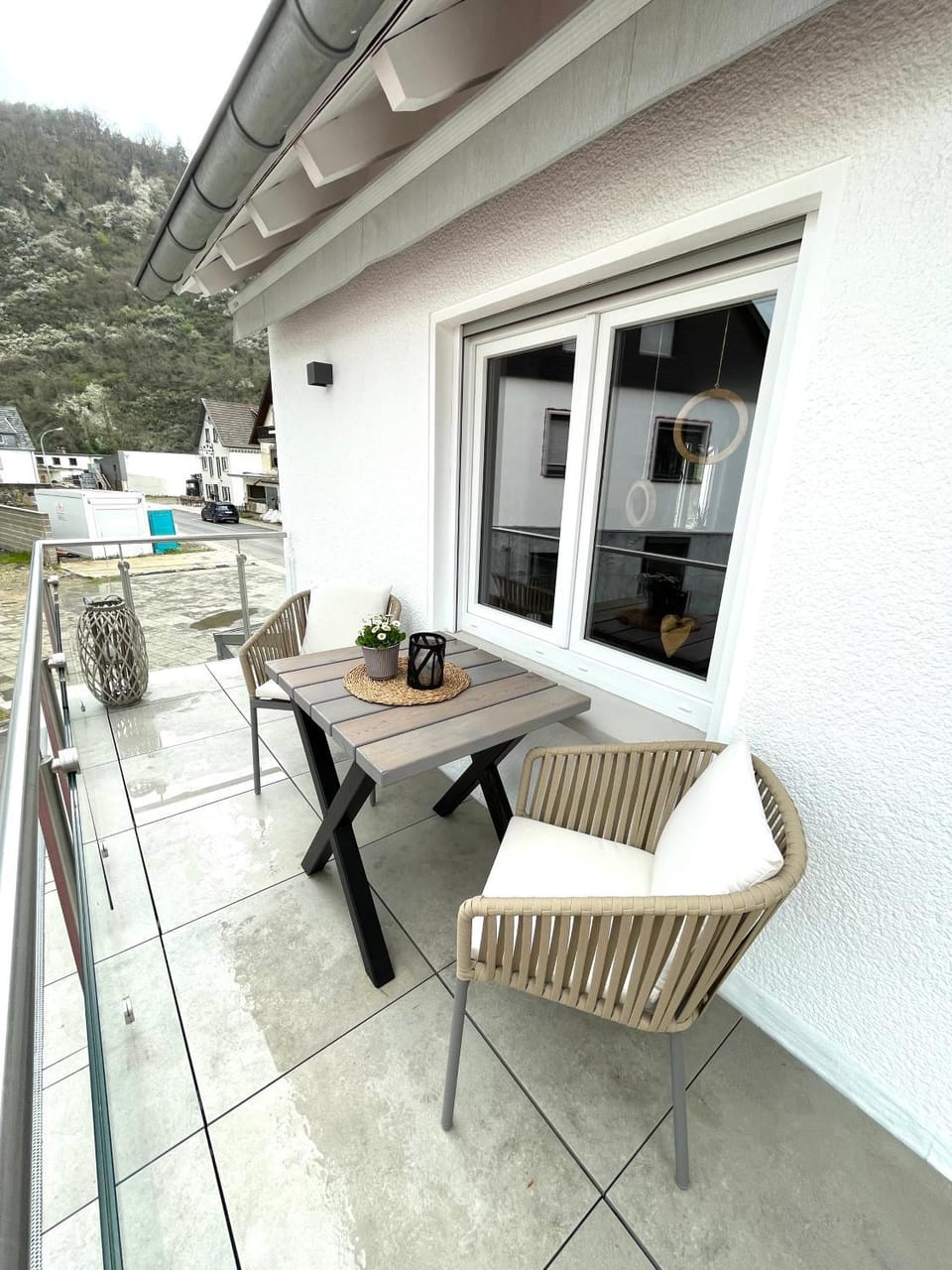 View (from property/room), Balcony/Terrace, Mountain view