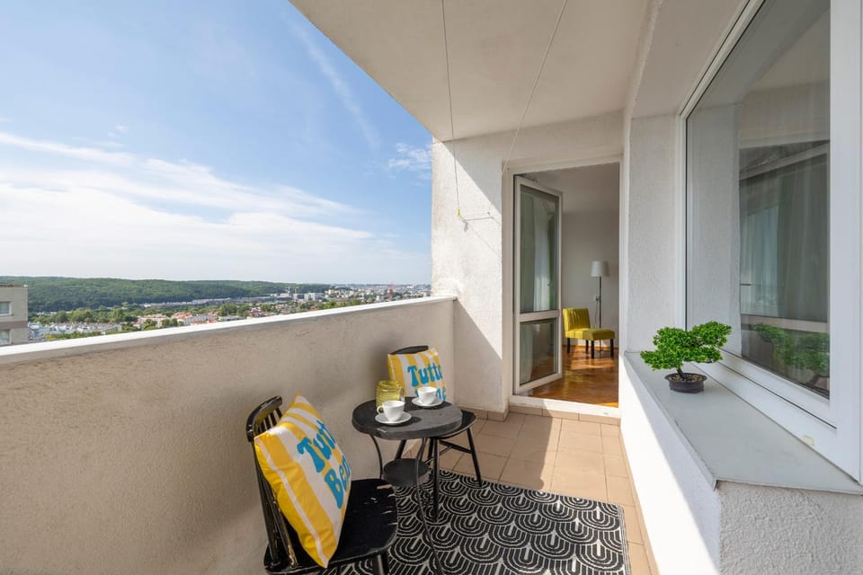 Apartament 2 pokojowy 50m2 z widokiem na morze Gdynia Płyta Redłowska Apartment in Pomeranian Voivodeship