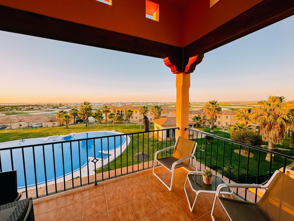 Natural landscape, Pool view, River view, Swimming pool