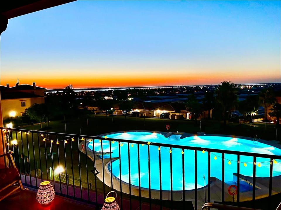 View (from property/room), Pool view, Swimming pool, Sunset